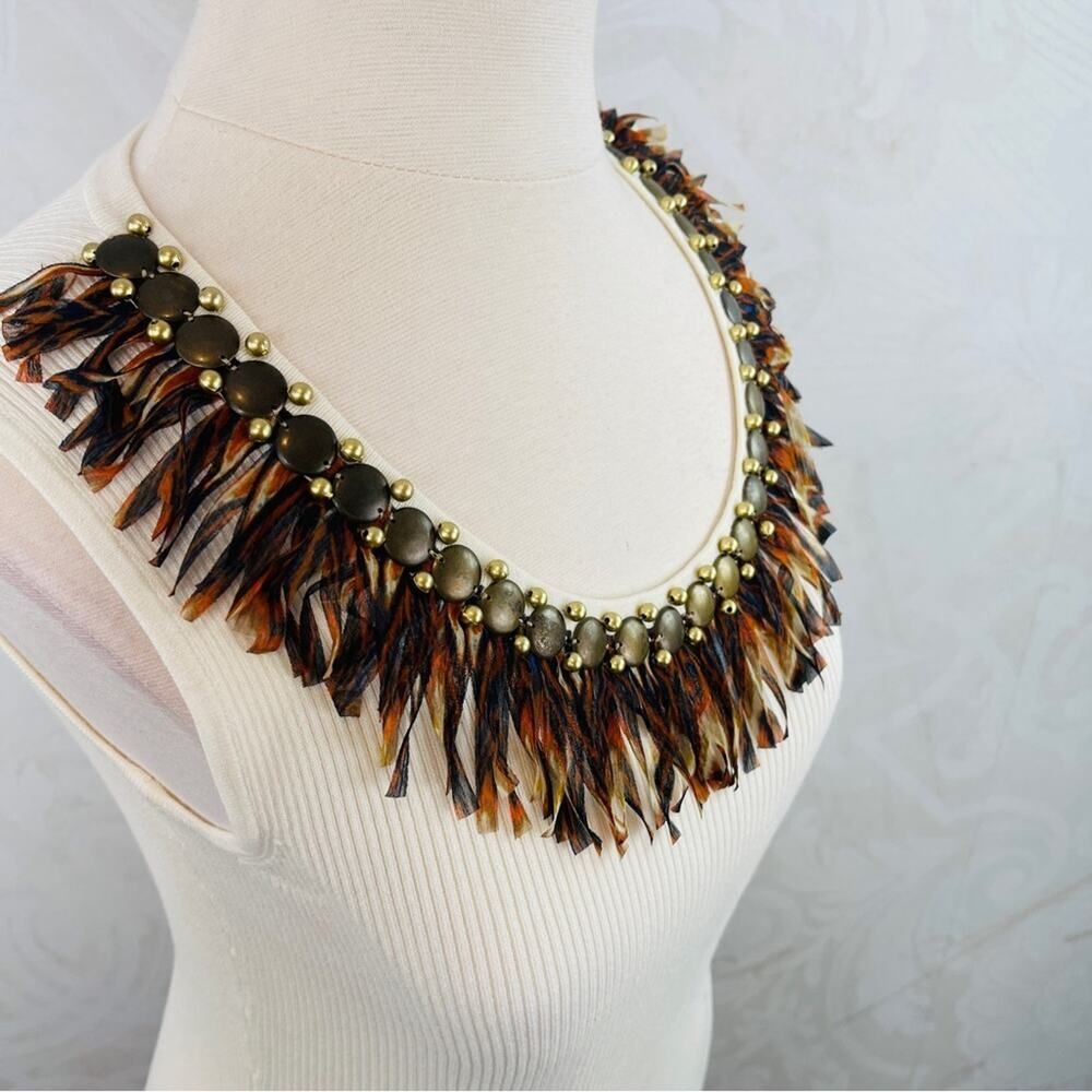 Ruby Rd. Ribbed Cream Beaded Fringe Neckline Tank Size Small - Picture 6 of 10